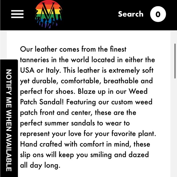 Modern Vice White and Green Women's Sandals - Picture 8 of 8